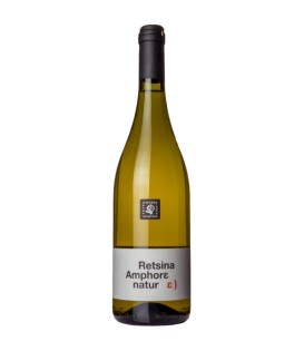 Tetramythos Retsina Amphora Nature White 2023